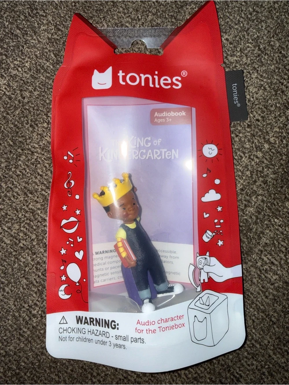 Tonies The King of Kindergarten Audio Character - Red Packaging